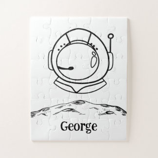 Puzzle L'astronaute Little Boys dans l'espace