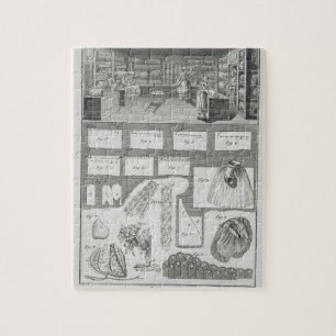 Puzzle L'atelier et le matériel d'un fabricant de