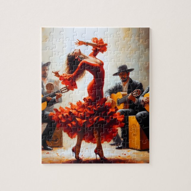 Puzzle Latino Latin Flamenco Espagnol Mexicain (Vertical)