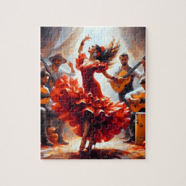 Puzzle Latino Latin Flamenco Espagnol Mexicain (Vertical)