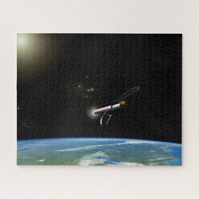 Puzzle L'Atlas V541 Lance Le Véhicule En Orbite. (Horizontal)