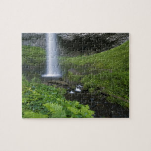 Puzzle Latourell Falls, Columbia River Gorge, Oregon,