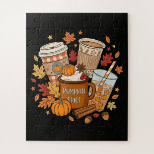 Puzzle Latte Épice de Citrouille Automne Saison