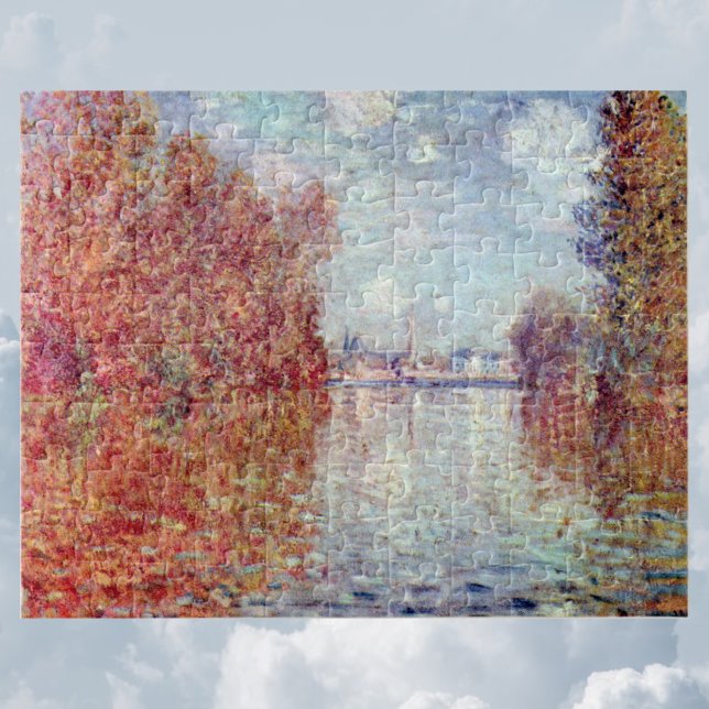 Puzzle L'automne à Argenteuil par Claude Monet (Créateur téléchargé)