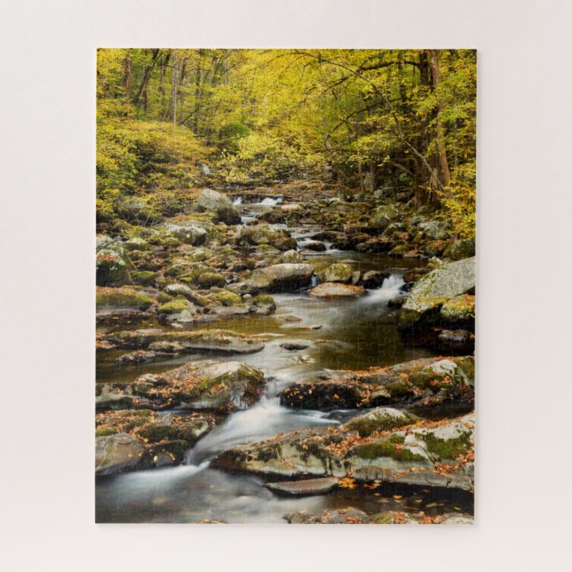 Puzzle L'automne à Big Creek (Vertical)