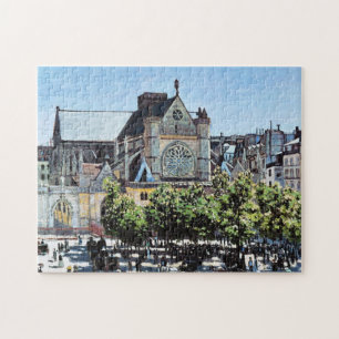 Puzzle l'Auxerrois Claude Monet de Germain de saint