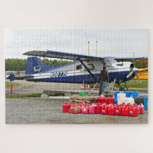 Puzzle Lavage des flotteurs, Lake Hood, Alaska