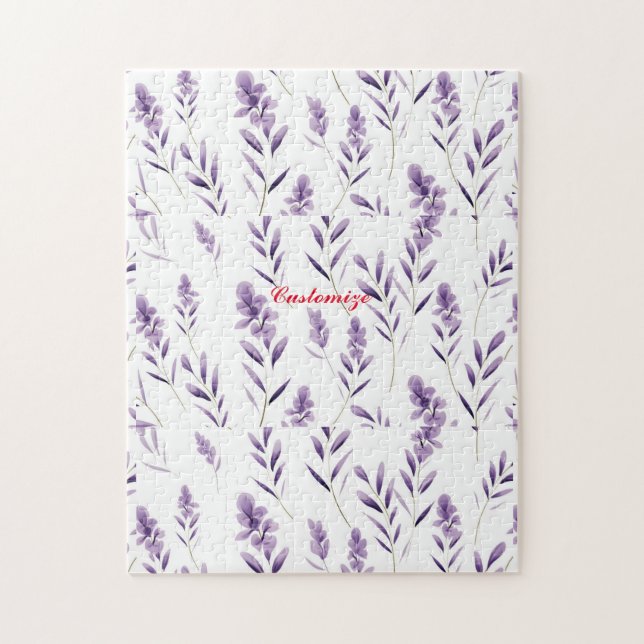 Puzzle Lavender Flower Buves Thunder_Cove (Vertical)