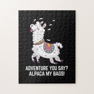 Puzzle L'Aventure Que Tu Dis ? Alpaca Mes Sacs