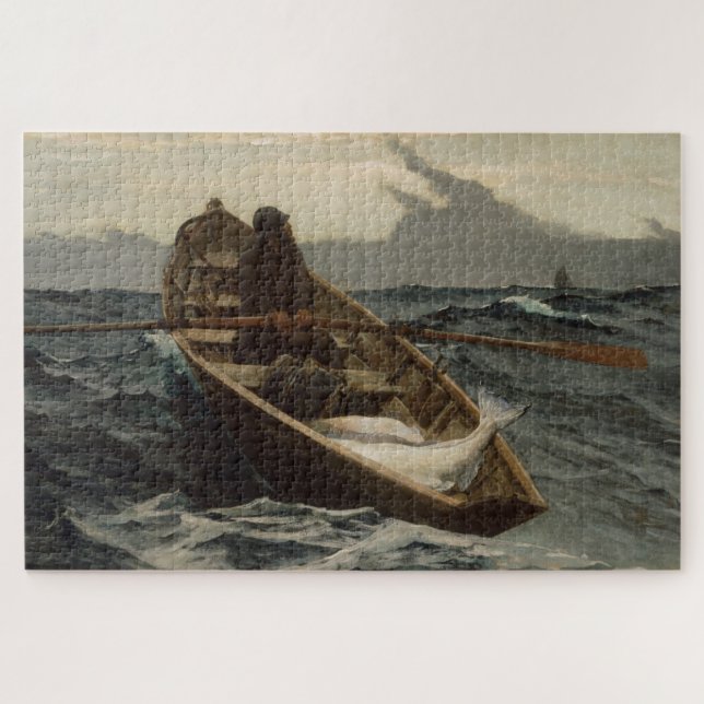 Puzzle L'avertissement de brouillard (par Winslow Homer) (Horizontal)