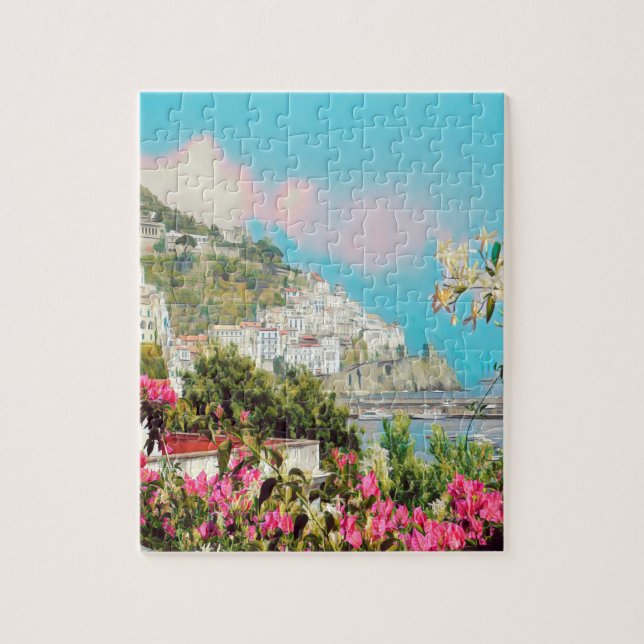 Puzzle ldp AMALFI - panorama - Amalfi coast - (Vertical)