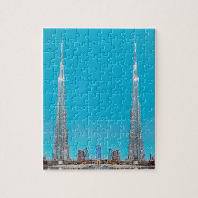 Puzzle ldp BURJ KHALIFA - Dubaï - (Vertical)