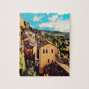 Puzzle ldp MONTEPULCIANO - ville - panorama -