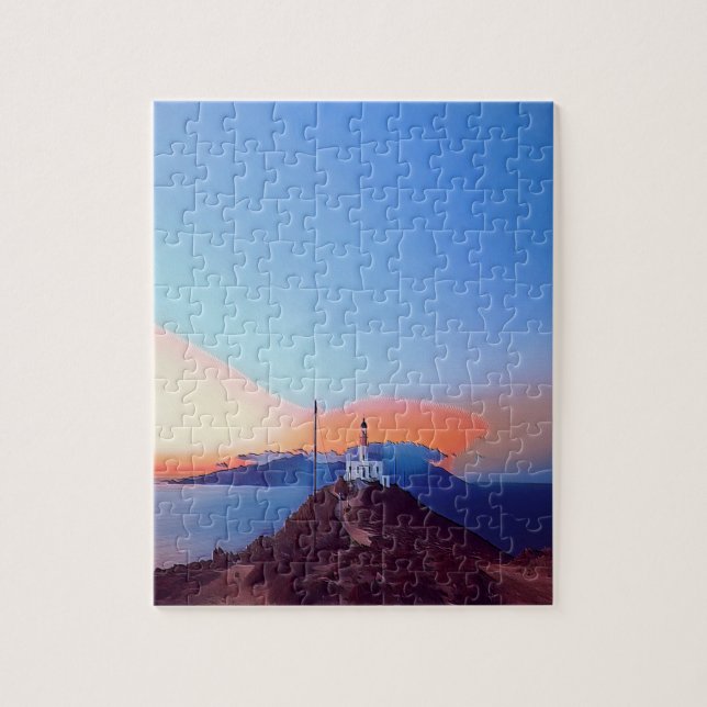 Puzzle ldp MYKONOS - Arménien - phare - (Vertical)