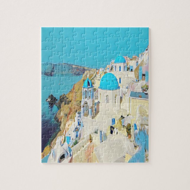 Puzzle ldp SANTORINI - vue - (Vertical)