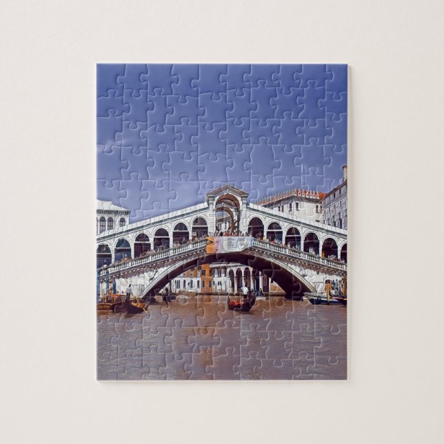 Puzzle ldp Venice - RIALTO BRIDGE - (Vertical)
