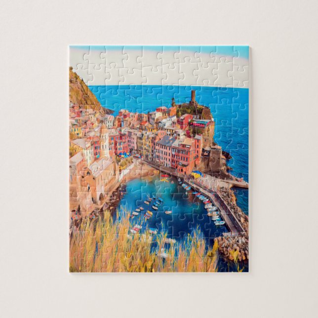 Puzzle ldp VERNAZZA - Cinque Terre - (Vertical)