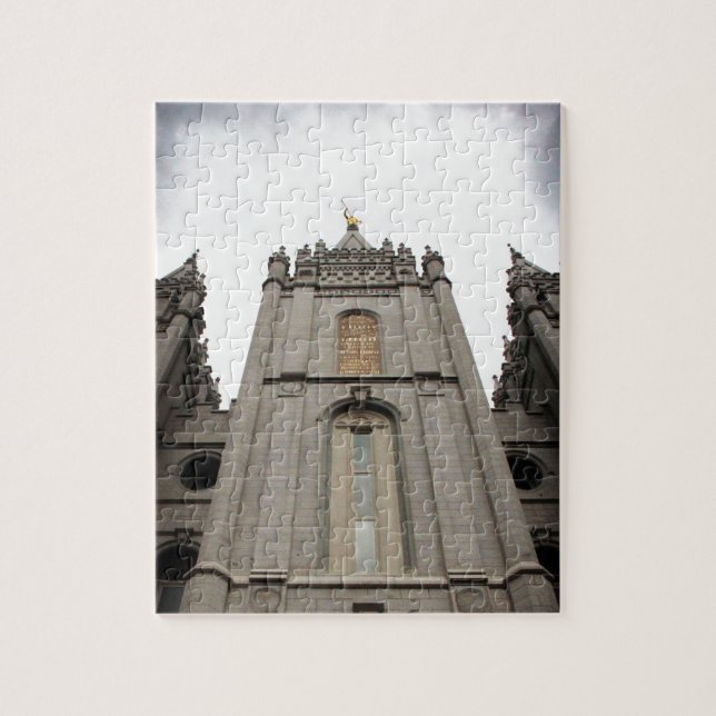 Puzzle LDS Mormon Salt Lake City Temple photo (Vertical)