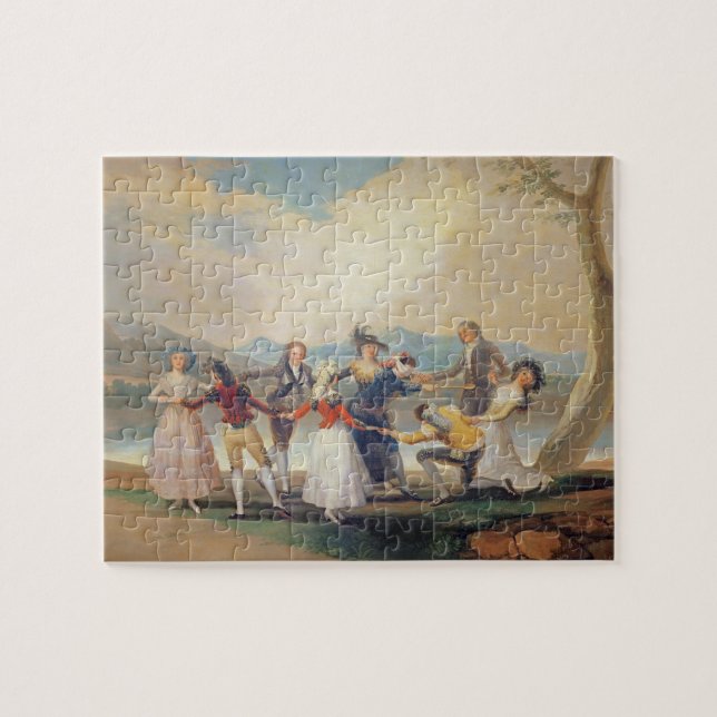 Puzzle Le B d'homme aveugle de Francisco Jose de Goya y (Horizontal)