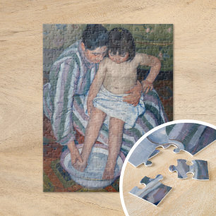 Puzzle Le bain de l'enfant   Mary Cassatt