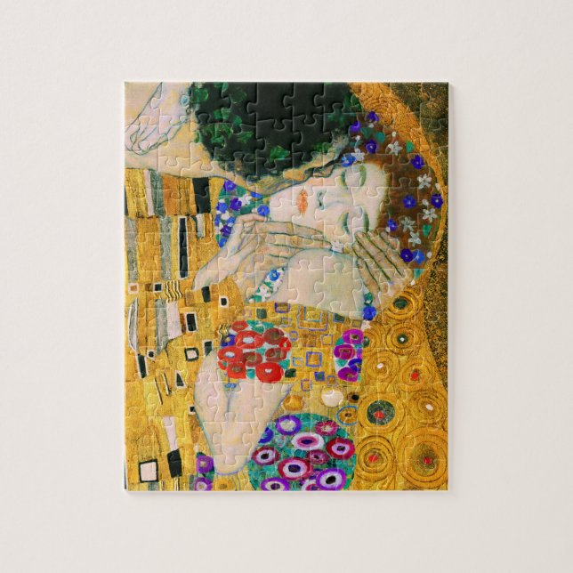 Puzzle Le baiser de Gustav Klimt (Vertical)