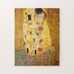 Puzzle Le Baiser de Gustav Klimt<br><div class="desc">Gustav Klimt - Artiste Art Nouveau</div>