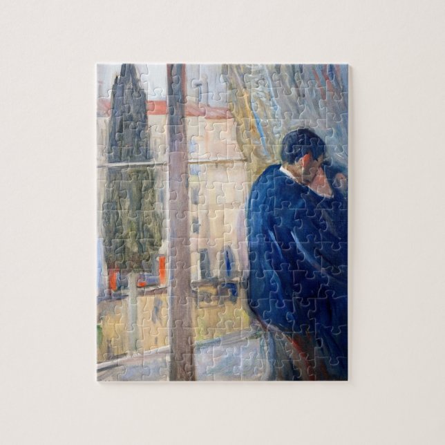 Puzzle Le baiser (par Edvard Munch) (Vertical)