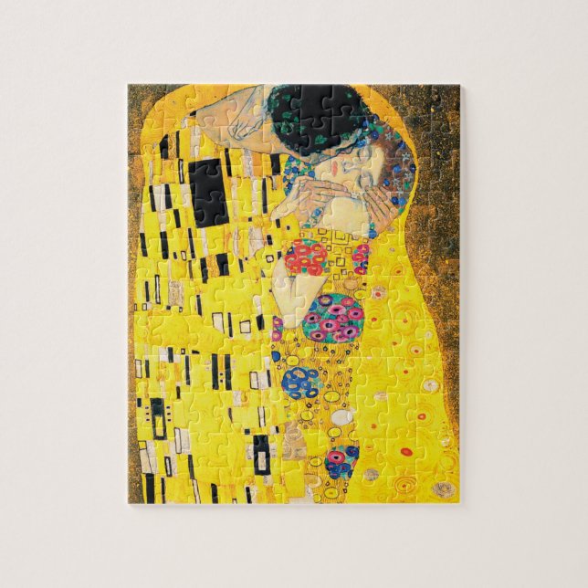 Puzzle Le baiser par Gustav Klimt (Vertical)