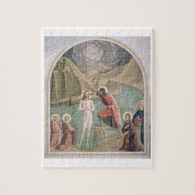Puzzle Le baptême du Christ, c.1438-45 (fresque) (Vertical)