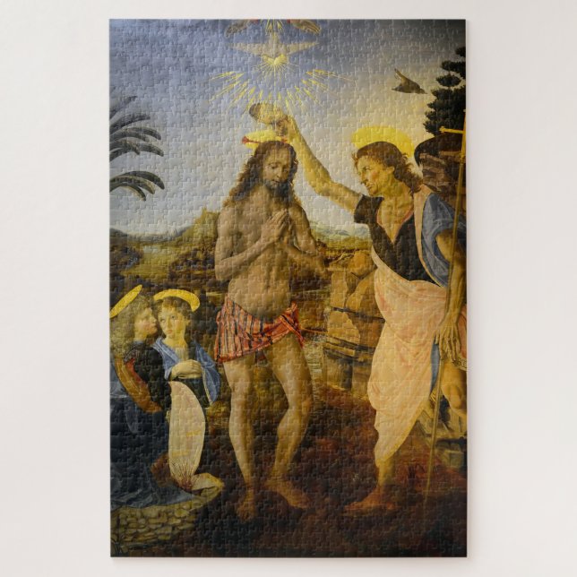Puzzle Le baptême du Christ - Une collaboration Renaissan (Vertical)