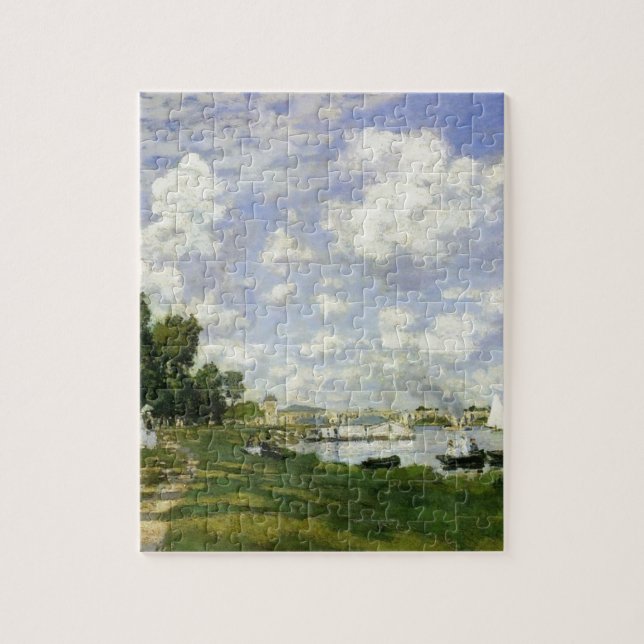 Puzzle Le bassin à Argenteuil - Claude Monet (Vertical)