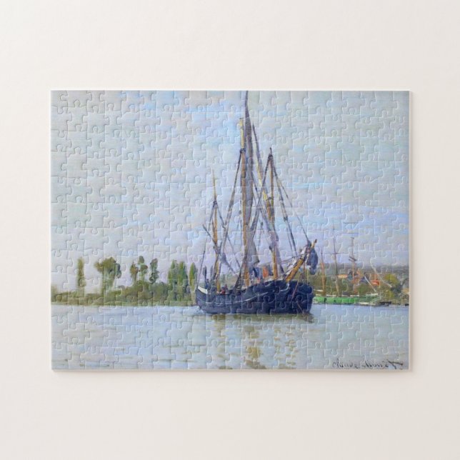 Puzzle Le bateau à voile Monet Art (Horizontal)