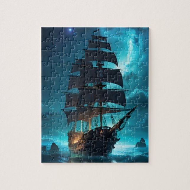 Puzzle Le bateau pirate (Vertical)