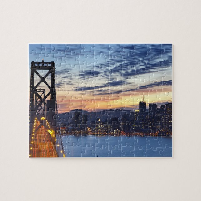 Puzzle Le Bay Bridge depuis Treasure Island (Horizontal)