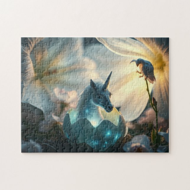 Puzzle Le bébé Unicorn (Horizontal)
