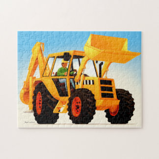 Puzzle Le bêcheur jaune de l'enfant