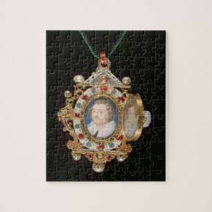 Puzzle Le bijou de Gresley, avec les portraits miniatures