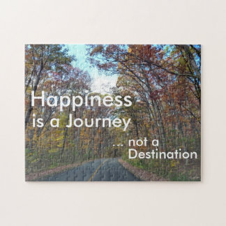 Puzzle Le bonheur est un paysage naturel de voyage