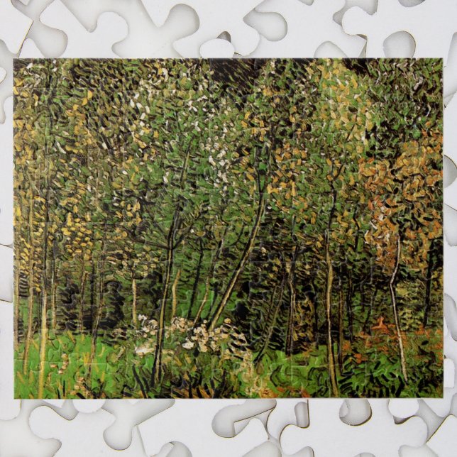 Puzzle Le bosquet par Vincent van Gogh (Créateur téléchargé)