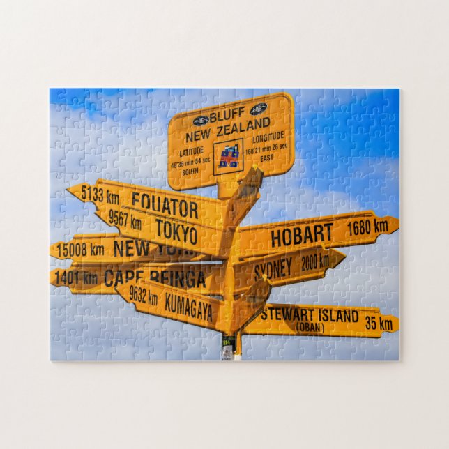 Puzzle Le bout de la route (Horizontal)