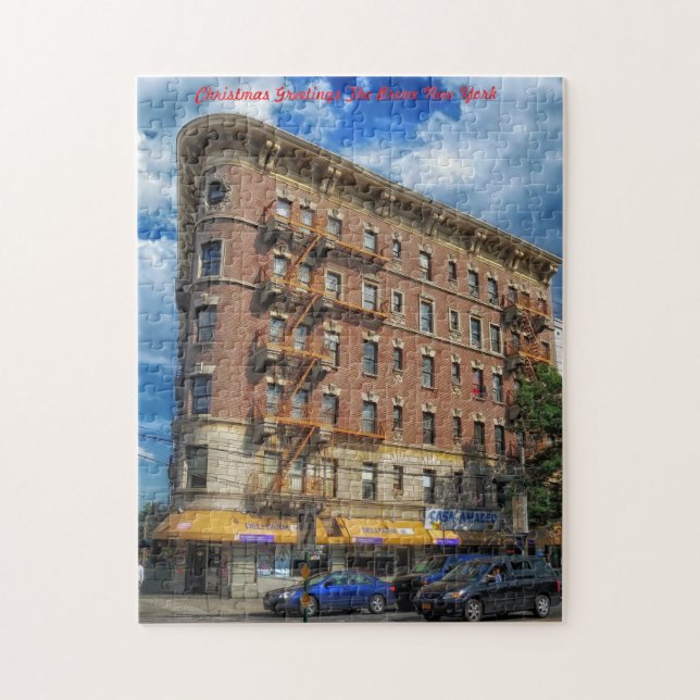 Puzzle Le Bronx New York. (Vertical)