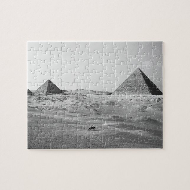 Puzzle Le Caire Égypte, Pyramides de Gizeh (Horizontal)
