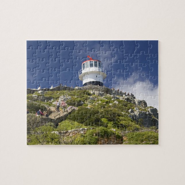 Puzzle Le Cap, Afrique du Sud. Un phare sur la (Horizontal)
