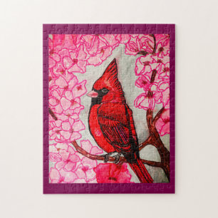 PUZZLE LE CARDINAL ROUGE