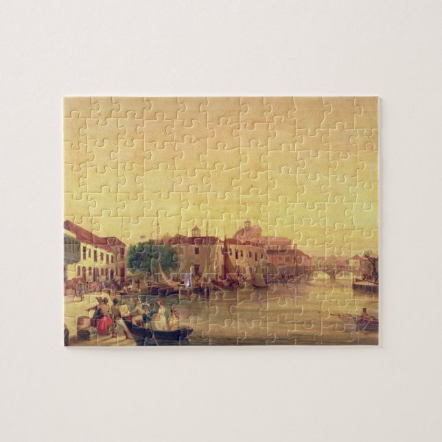Puzzle Le carénage, Bridgetown, Barbade, c.1848 (Horizontal)