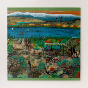 Puzzle Le casse-tête de l'Oregon Malhuer Paiutes