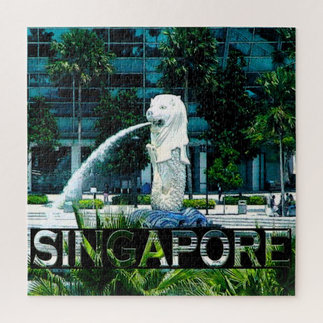 Puzzle Le casse-tête des Carrés de Singapour (Vertical)