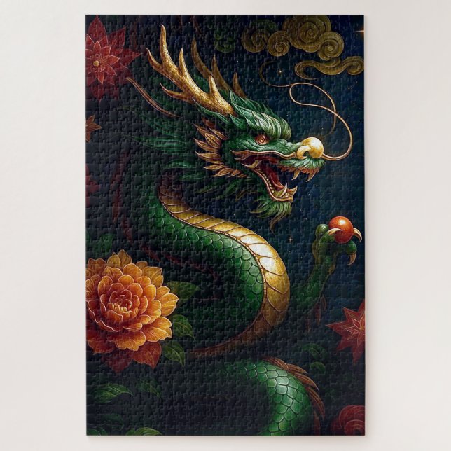 Puzzle Le casse-tête du Dargon chinois (Vertical)