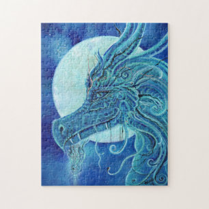 Puzzle Le casse-tête du dragon bleu par Renee