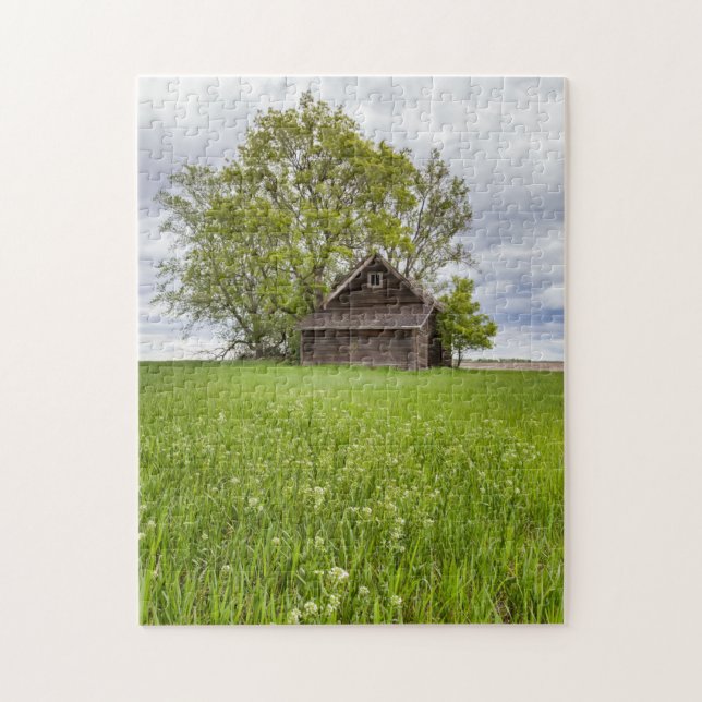 Puzzle Le casse-tête Printemps dans le pays (Vertical)